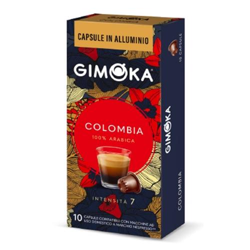COLOMBIA (int. 7) - Caja 10 capsulas en aluminio compatibles Nespresso 