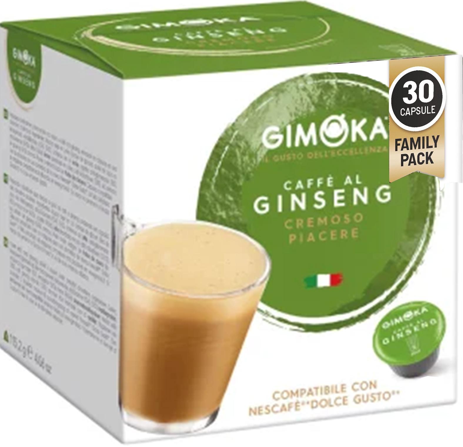 CAFF AL GINSENG - Caja 30 capsulas compatibles DG